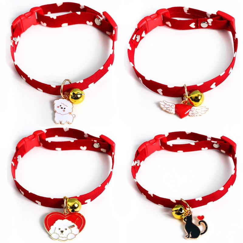 Chirstmas Red Bowknot  Necklace