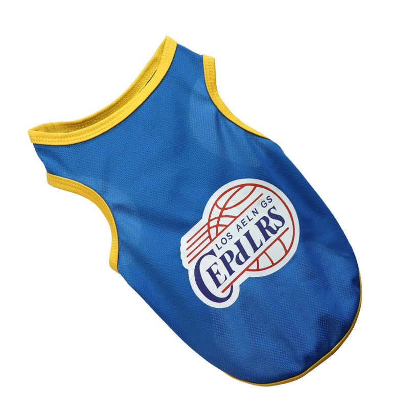 Dogs/Cats Clothes Breathable Basketball