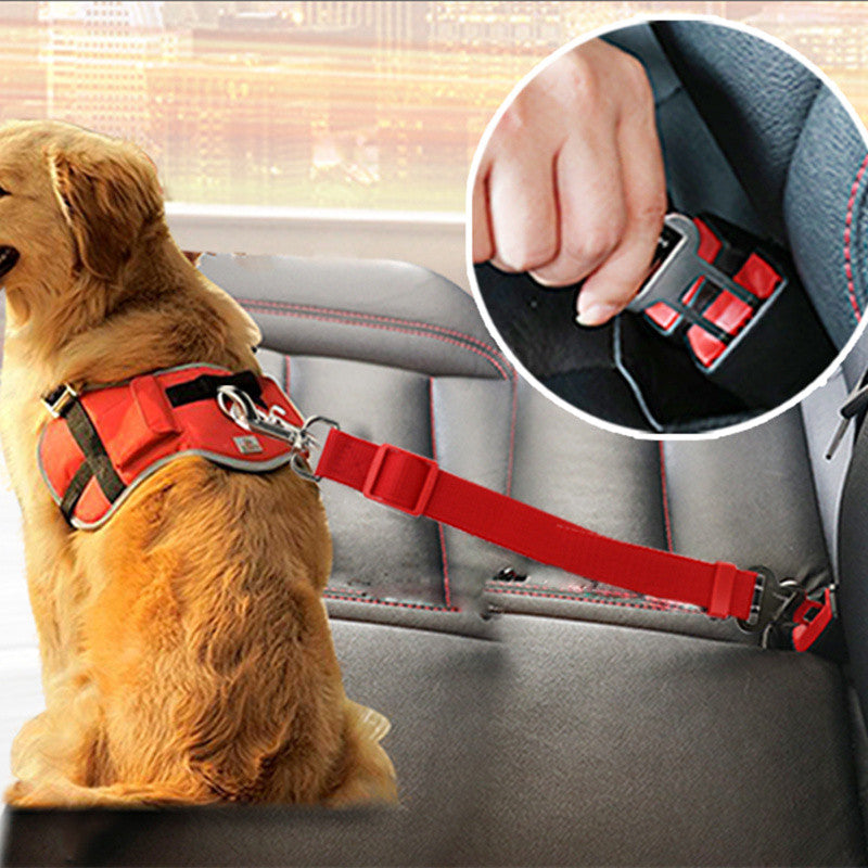 Pet Dog Leash Car Seat Belt