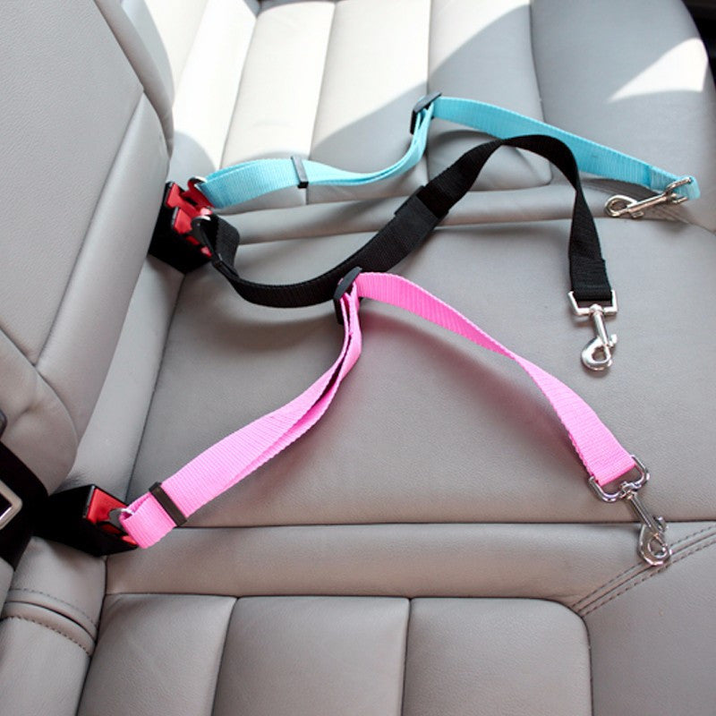Dog Collar and Seat Belt New Vehicle Car